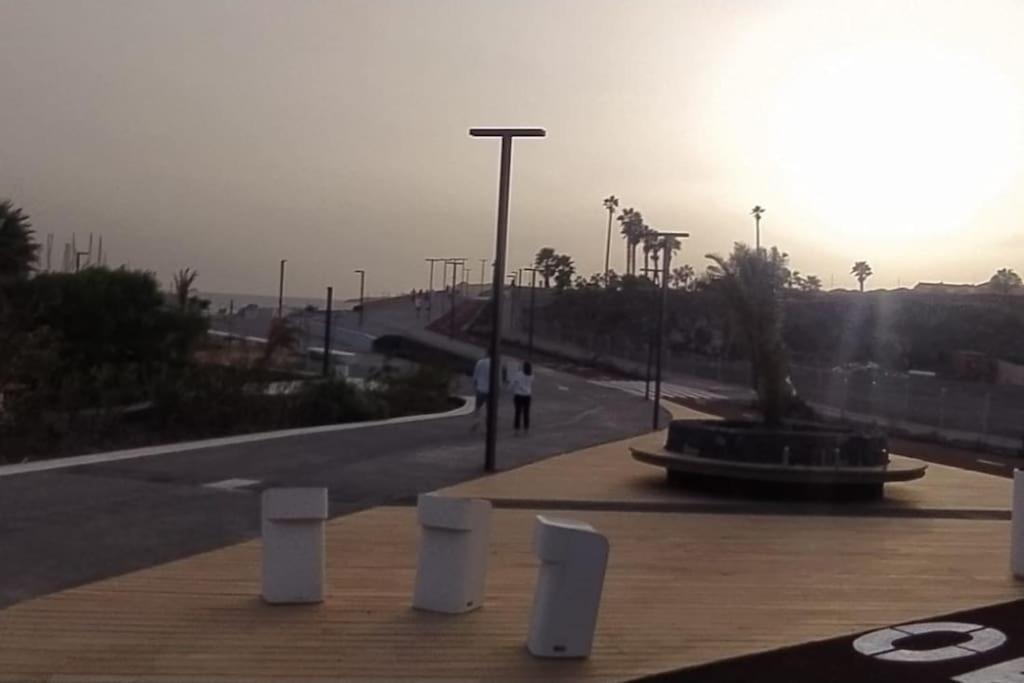 Maximar Apartment 8 Bed Places, Heated Swimmingpool Arona  Extérieur photo