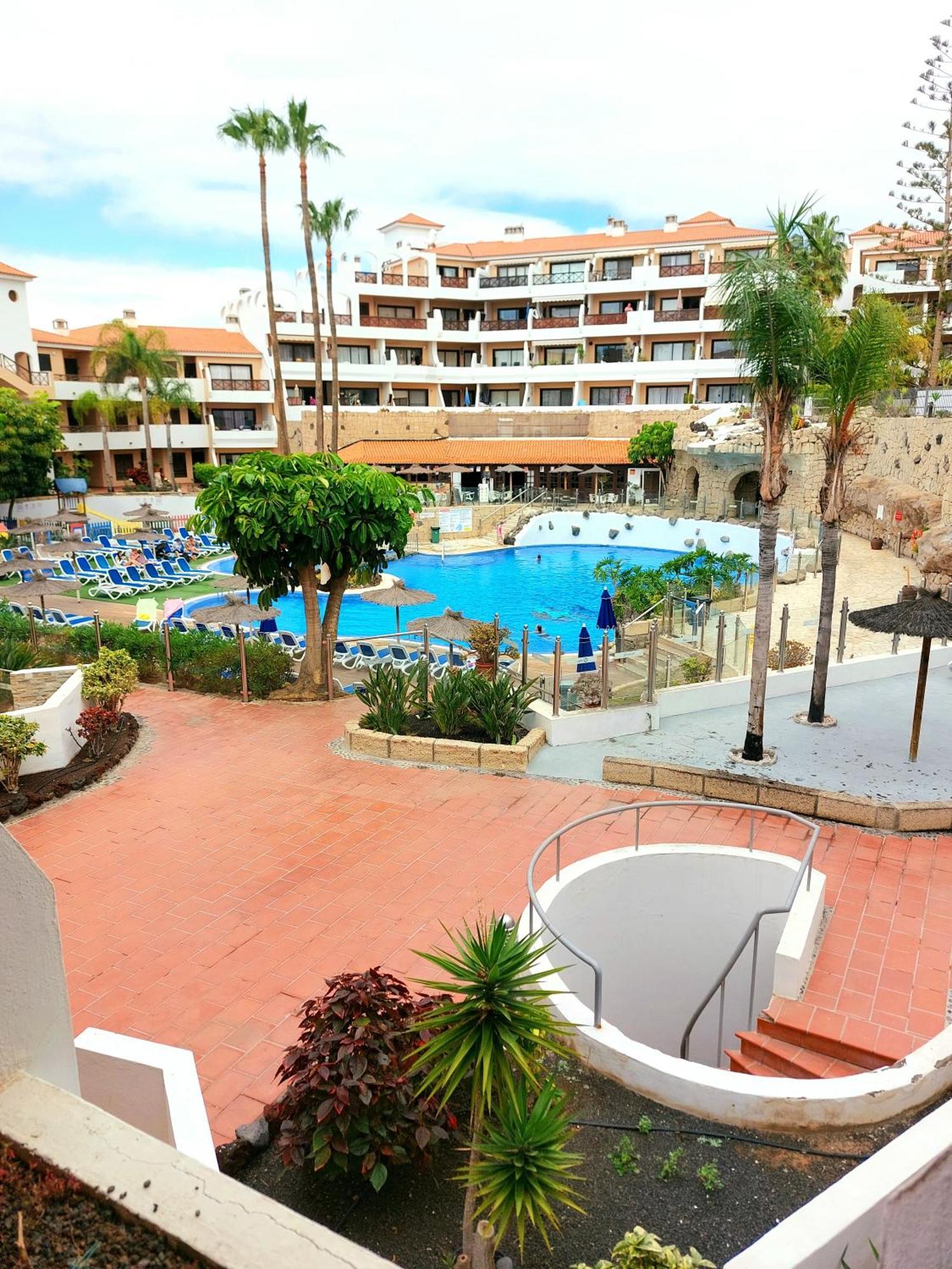 Maximar Apartment 8 Bed Places, Heated Swimmingpool Arona  Extérieur photo